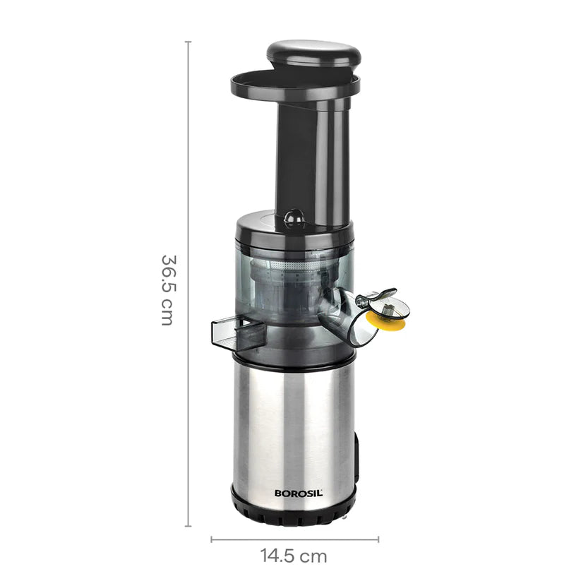 Borosil Juicewell Cold Press Slow Juicer