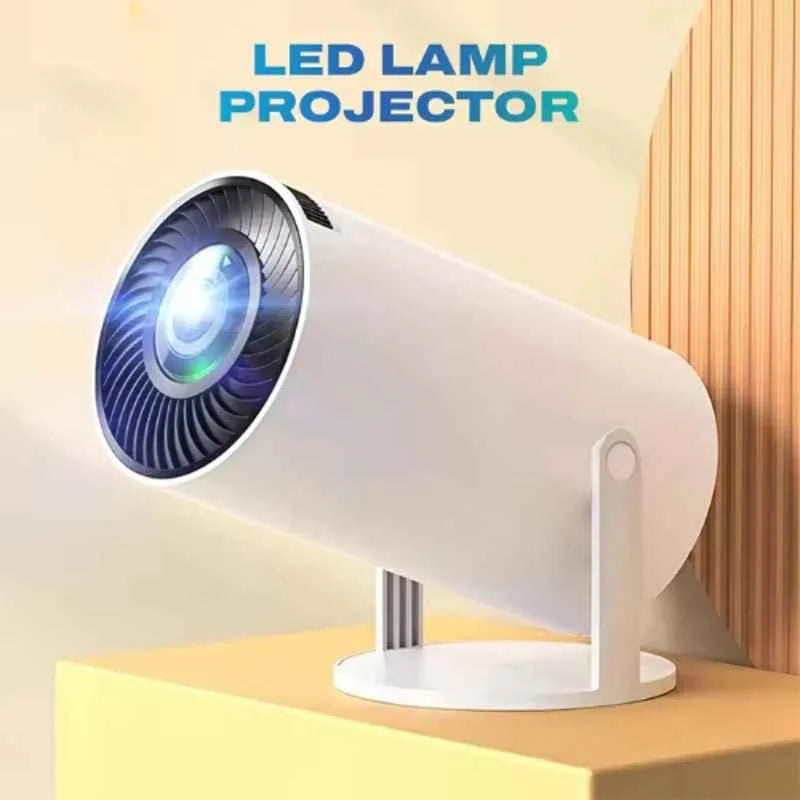 TECSOX Luma 11000 Lumens Portable Mini Smart Projector,
